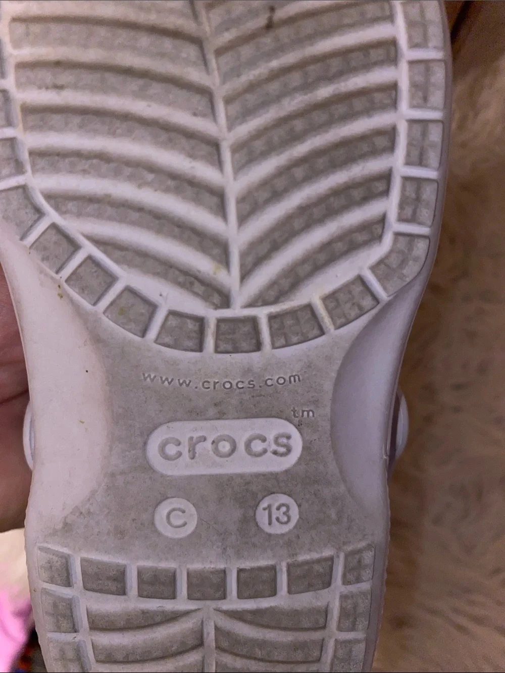 Crocs Gray Slip On Kids Shoes